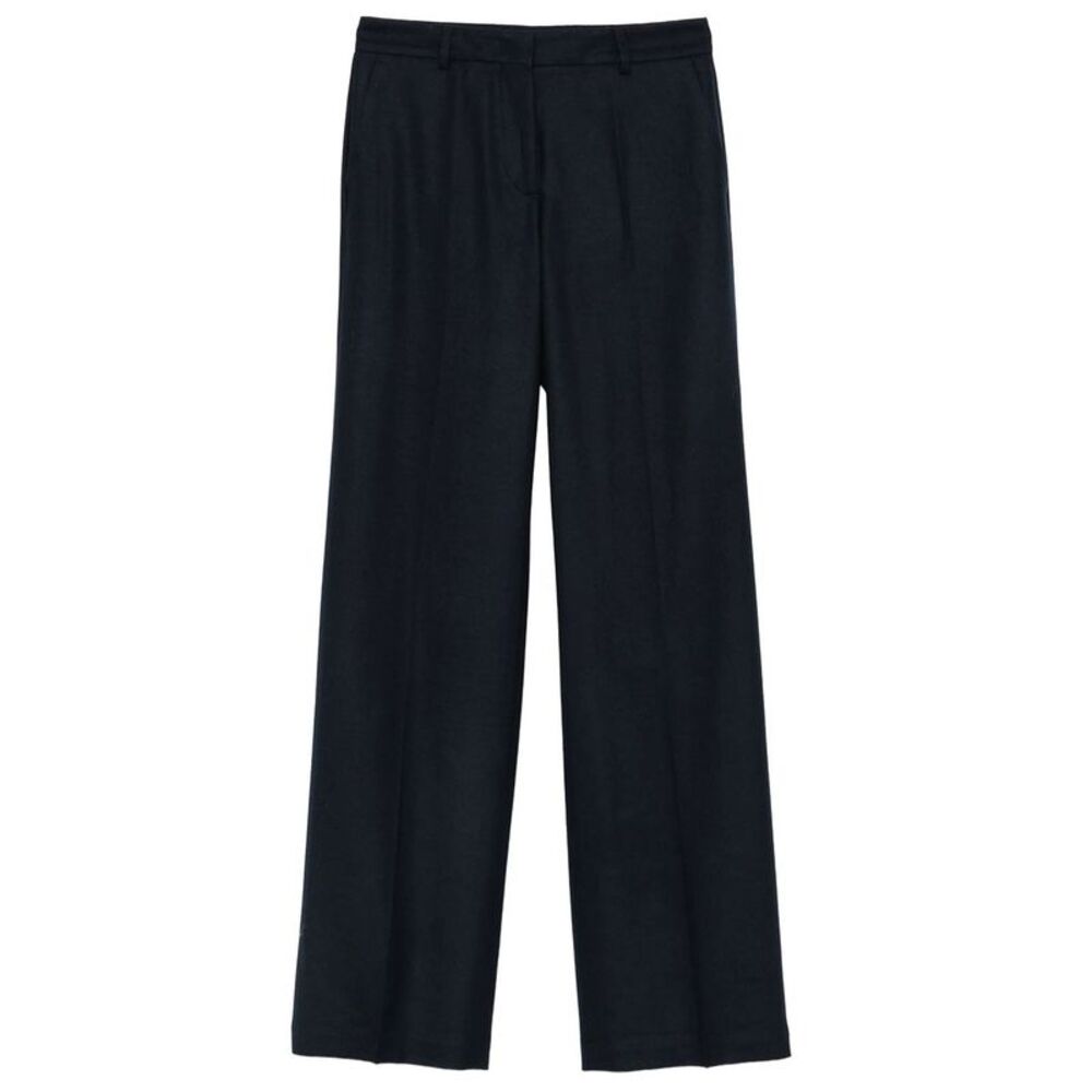 Pantaloni Dritti "Ima" In Lana Women